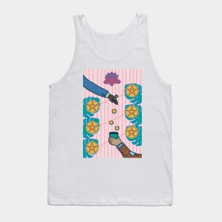 Six Of Pentacles Tank Top